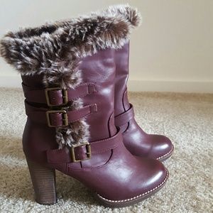 💰Brown boots with Buckles